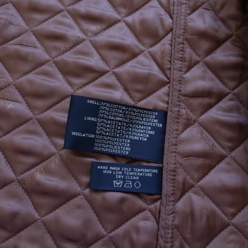 Modern black label Ralph Lauren quilted lightweight barn coat - Picture 7 of 8